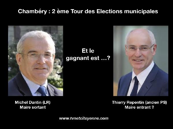 Chambéry Municipales 2020 : Et le gagnant est ?