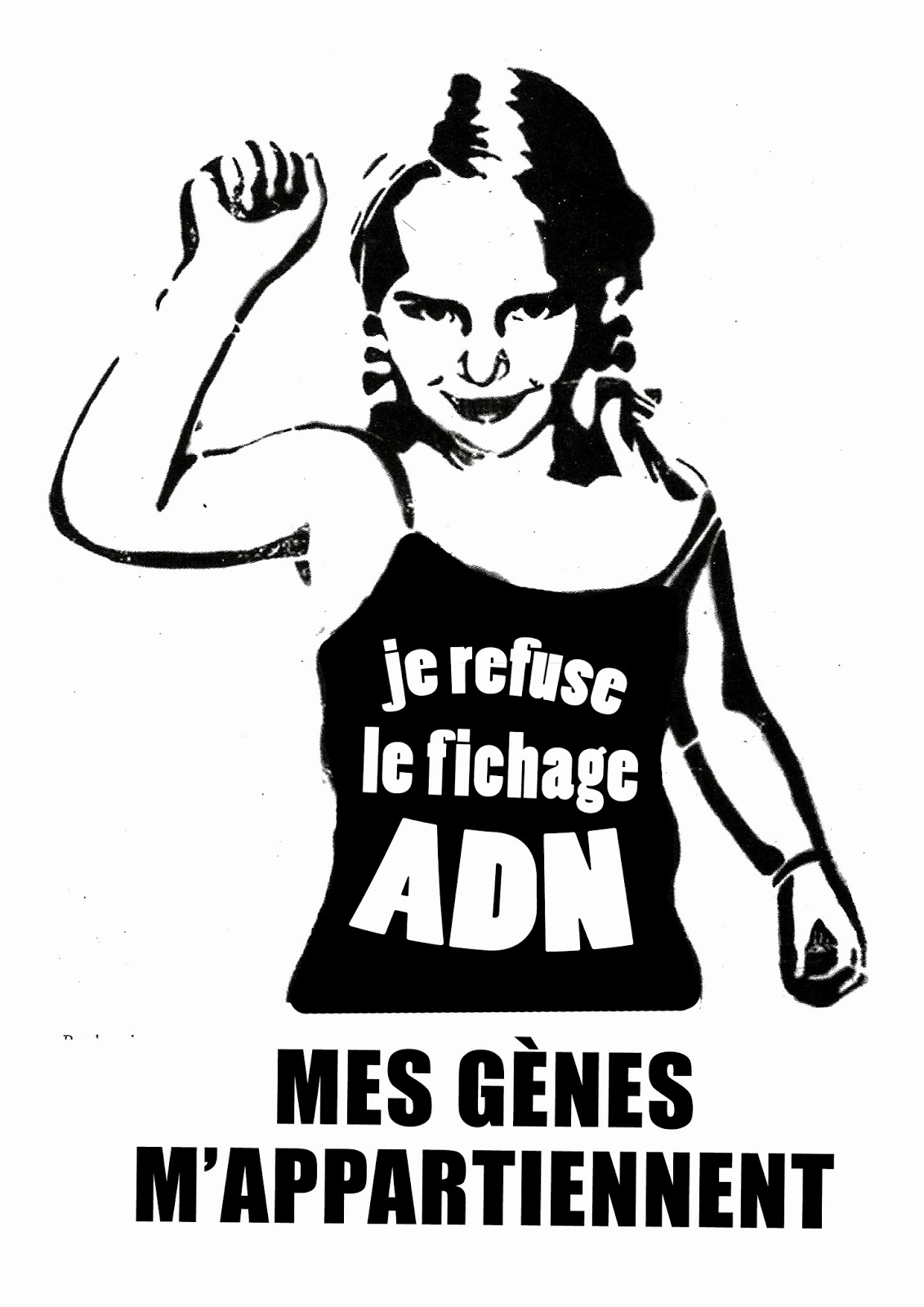 Le fichage ADN. Harcèlement policier et judiciaire : VICHY 2.0.
