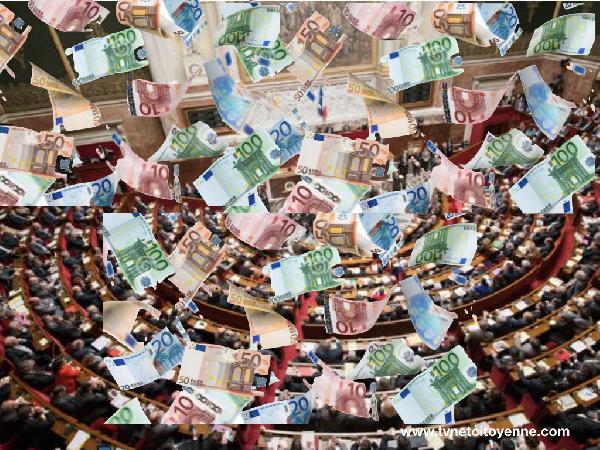 Des dizaines de millions d'euros pleuvent sur la nouvelle Assemblée Nationale
