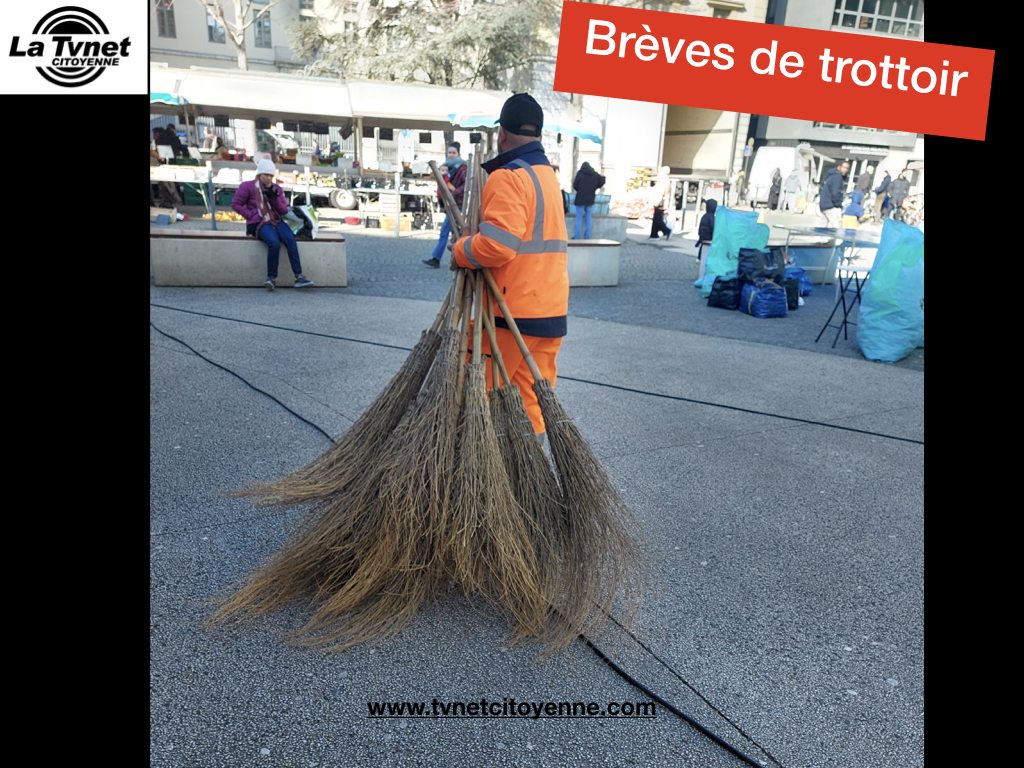 Brève de trottoir : Qui osera dire que la ville de Chambéry n'est pas propre ?