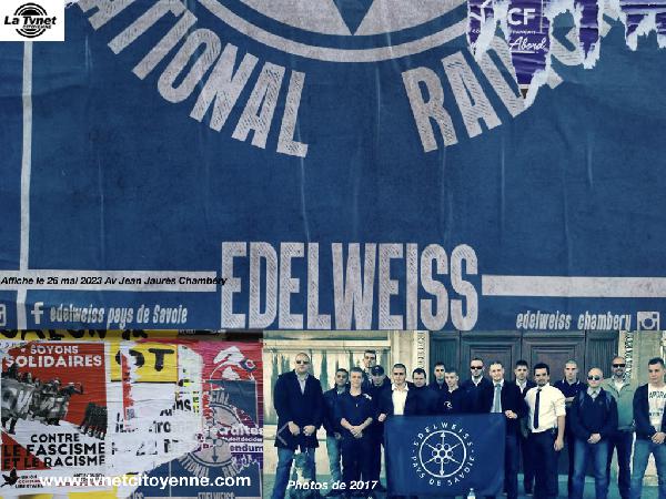L'ultra droite nationaliste, raciste et fasciste Chambérienne s’affiche de nouveau à Chambéry