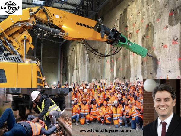 Gabriel ATTAL demain sur le chantier du Lyon-Turin : Encore combien de morts faut-il accepter ?