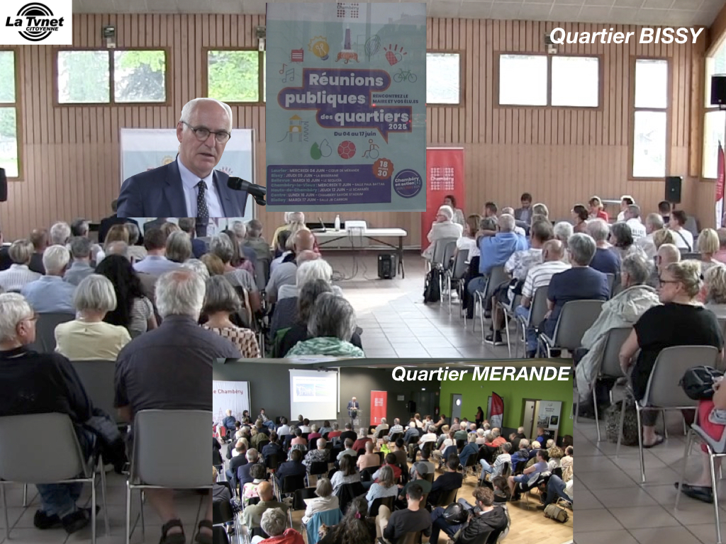 Réunions publiques de la Municipalité Repentin : Un public “Blanc“ de plus de 60 ans et plus ....