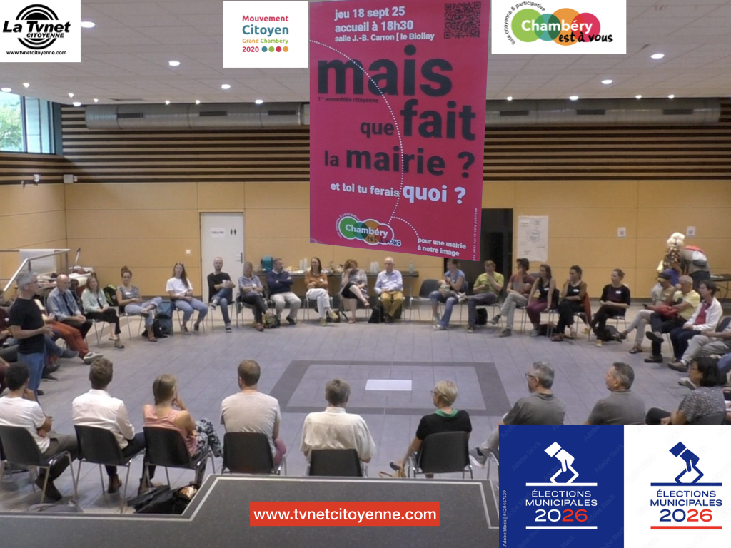 Une nouvelle liste va être déposée à Chambéry : Chambéry est à Vous