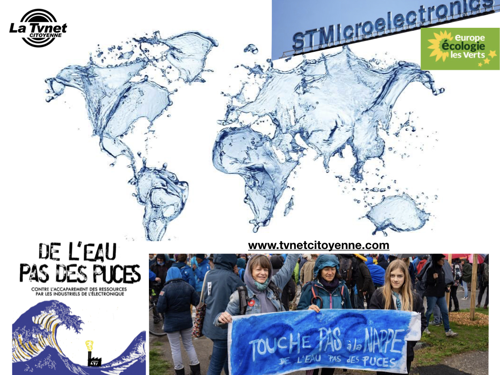 Le Parti, EELV soutient-il la « mégabassine » de STMicroelectronics (Crolles /Isère ) ?