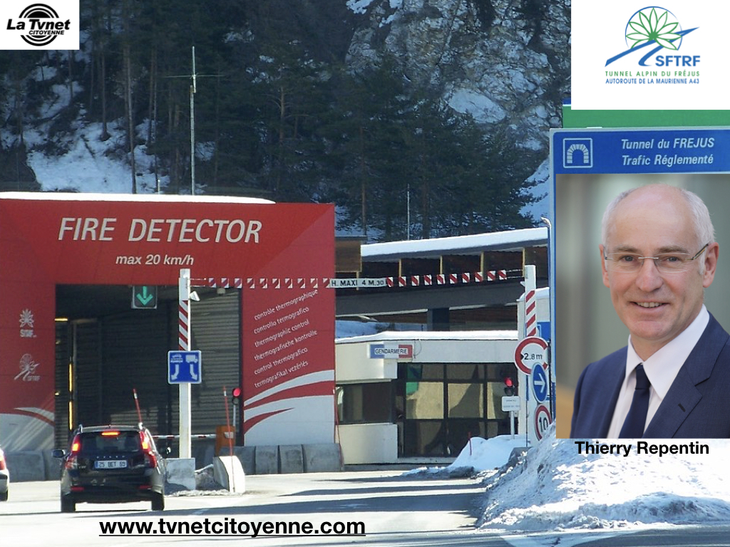 Thierry Repentin, toujours président de la société française du tunnel routier du Fréjus (SFTRF)