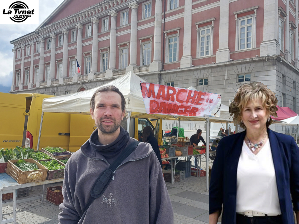 La municipalité de Chambéry, veut supprimer le marché Bio des producteurs locaux du Palais de Justice