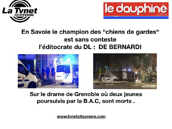 Le champion des « Chiens de garde“ en Savoie s’appelle de De Bernardi.