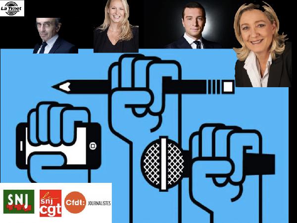 Journalistes, face à l’extrême droite et pour la liberté de la presse : tous dans la rue, tous mobilisés !