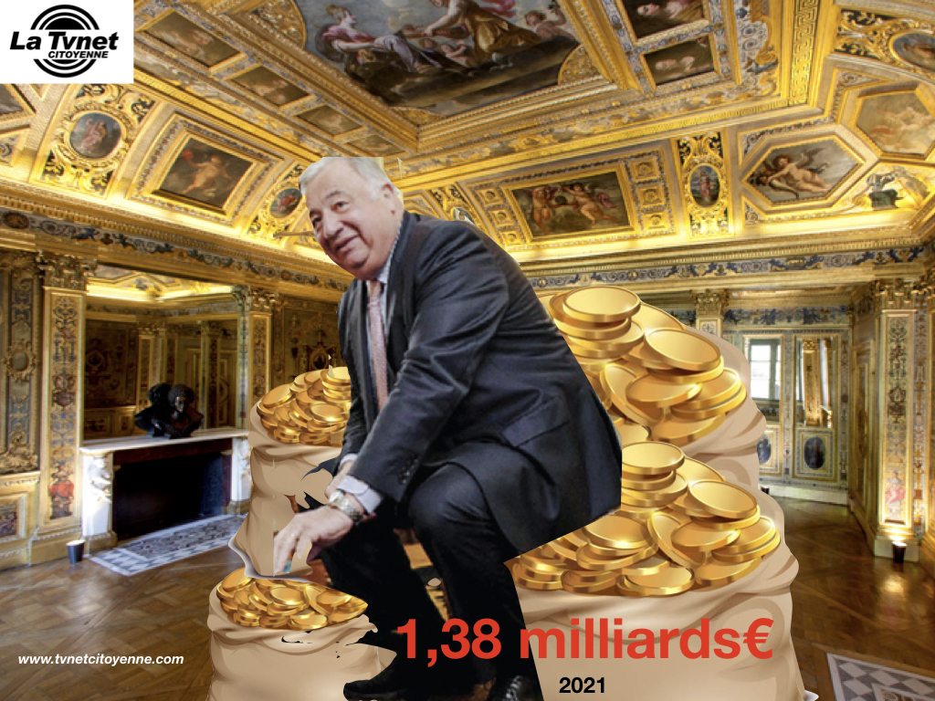 Les Sénateurs des élus bien en chair et en OR