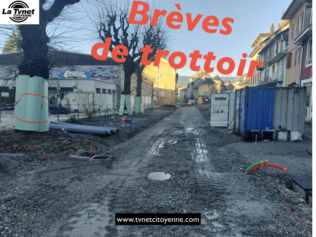 Brève de trottoir au Faubourg Montmélian