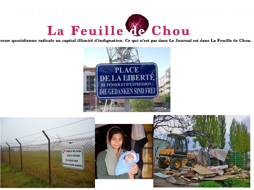 Soutien à La Feuille de Chou média libre de Strasbourg