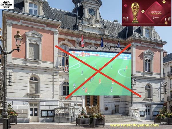 Coupe du Monde Quatar 2022: À Chambéry pas d'écran géant