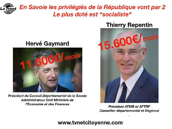 La Secte des privilégiés de la République en Savoie.