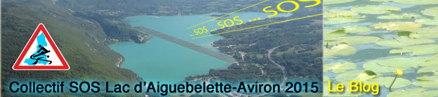 Lac d'Aiguebelette : Cachez moi ces pancartes