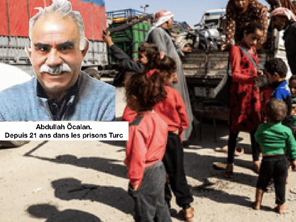 Les Kurdes de Chambéry réclament la libération de leur chef historique Abdullah Öcalan.