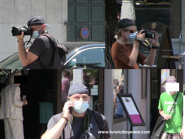 Qui étaient donc ces faux journalistes photographes qui ont photographié les manifestants le Samedi 12 juin contre l'extrême droite à Chambéry
