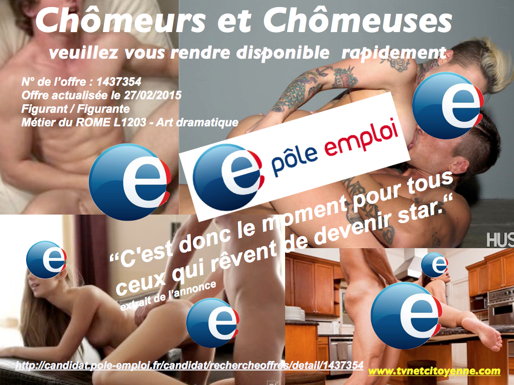 Quand Pôle Emploi propose : le Porno Emploi