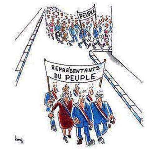 De qui les élus sont-ils les représentants ?